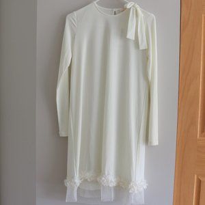 🌸 Refka Dress with Lace and Tie